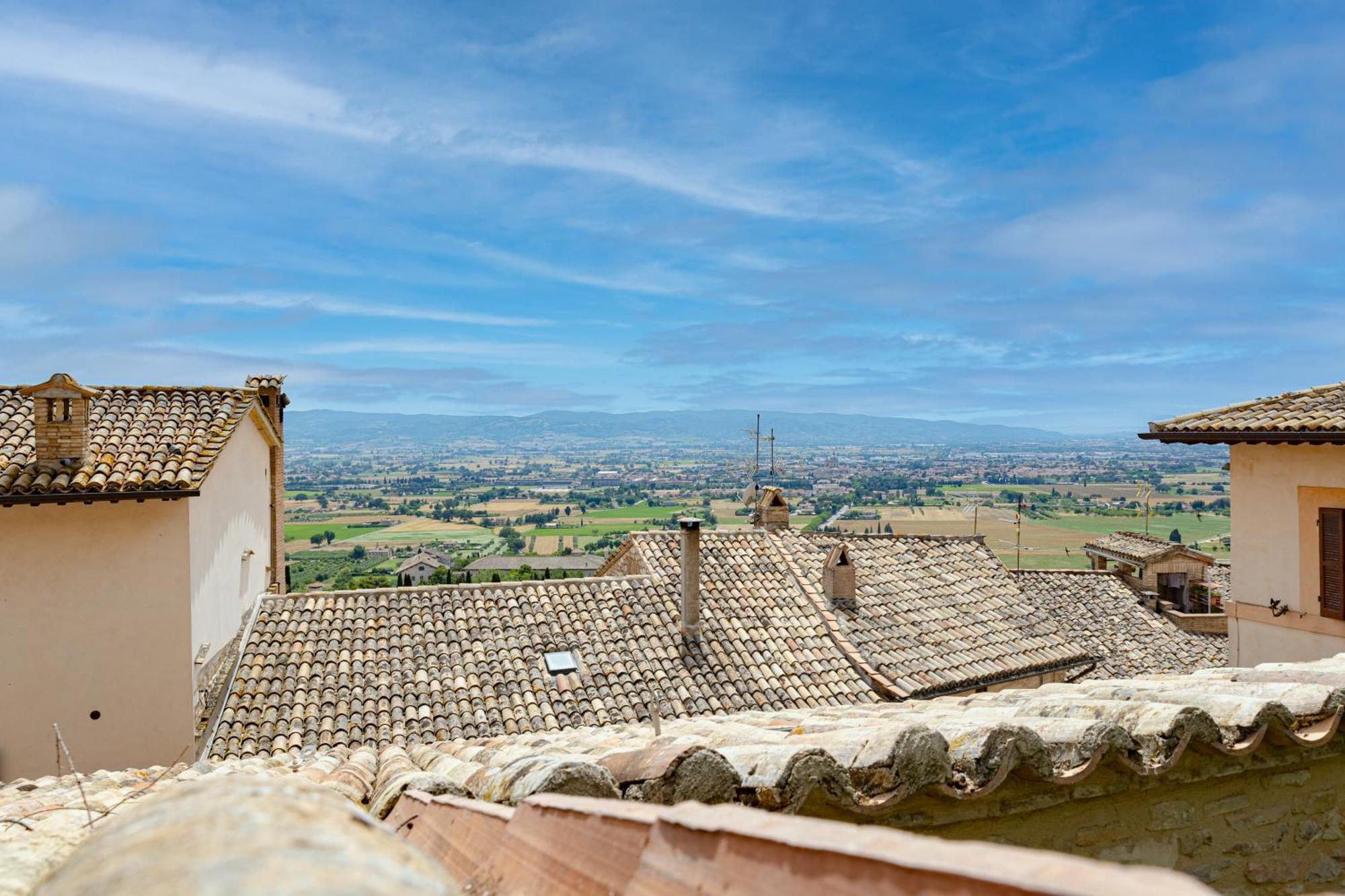 Villa Rustic House, Con Patio E Giardino, Assisi Centro Exterior foto